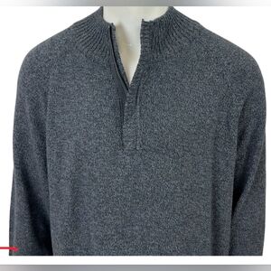 Knit Pullover Sweater by Original Weatherproof Vintage 1/4 Zip- Sz XXL $80 NWT